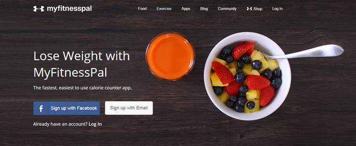 MyFitnessPal – Lose weight the healthy way by tracking your food